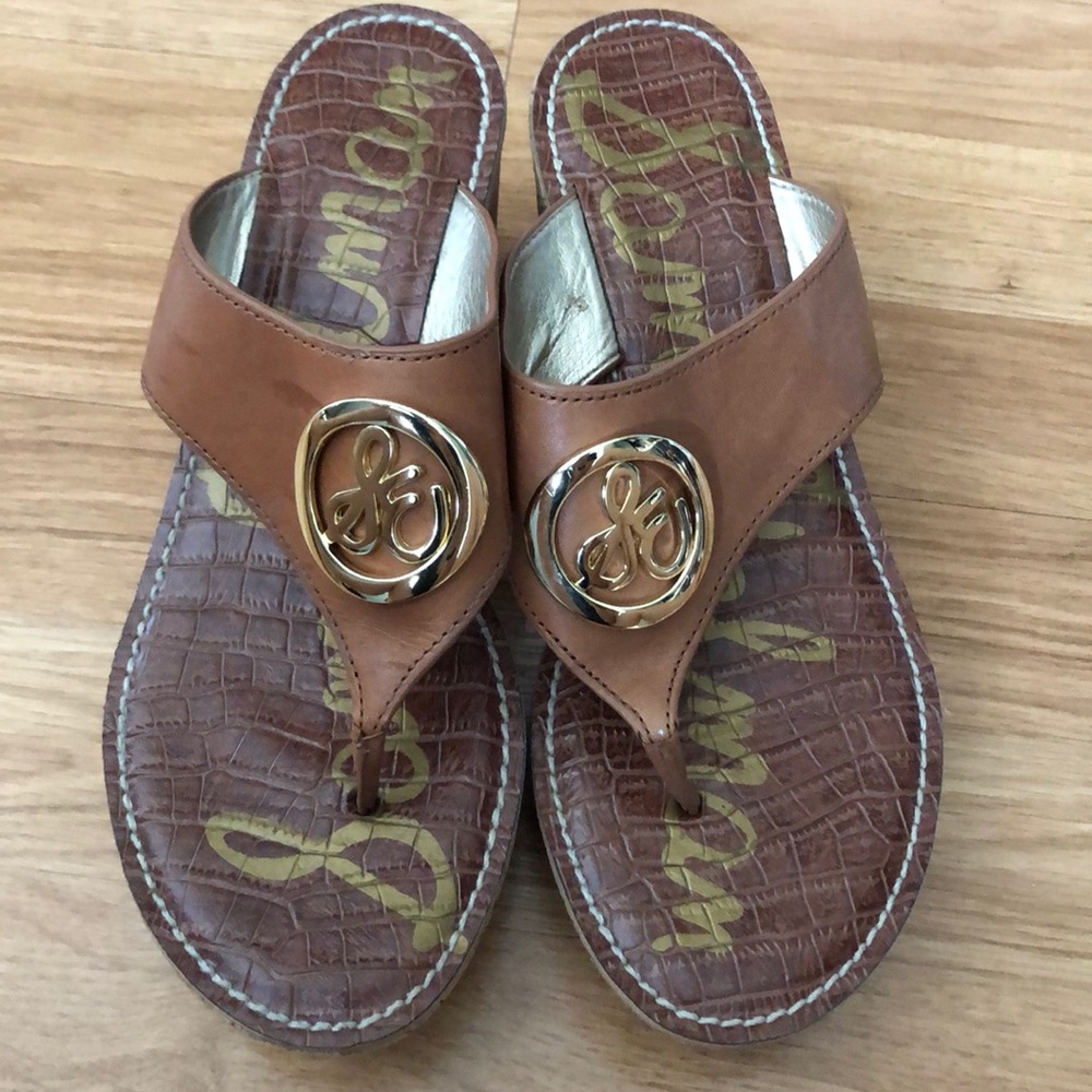 Sam Edelman Brown Wedges